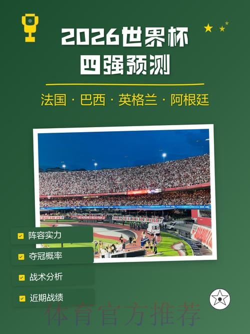 2026世界杯预测推荐 2026世界杯预测推荐